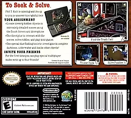 Image n° 2 - boxback : Mystery Case Files - MillionHeir (v01)